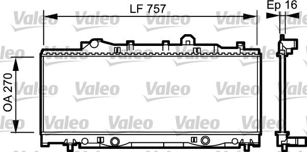 Valeo 731976 - Ψυγείο, ψύξη κινητήρα spanosparts.gr