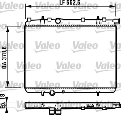 Valeo 732904 - Ψυγείο, ψύξη κινητήρα spanosparts.gr