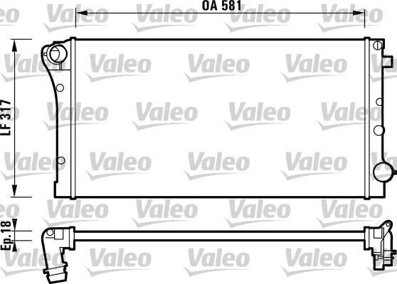 Valeo 732925 - Ψυγείο, ψύξη κινητήρα spanosparts.gr