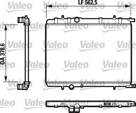 Valeo 732892 - Ψυγείο, ψύξη κινητήρα spanosparts.gr