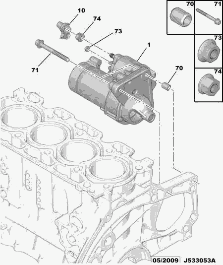 CITROËN 5802 FP - Μίζα spanosparts.gr