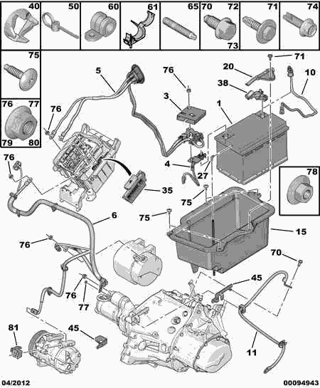 PEUGEOT 5600 QA - Μπαταρία εκκίνησης spanosparts.gr