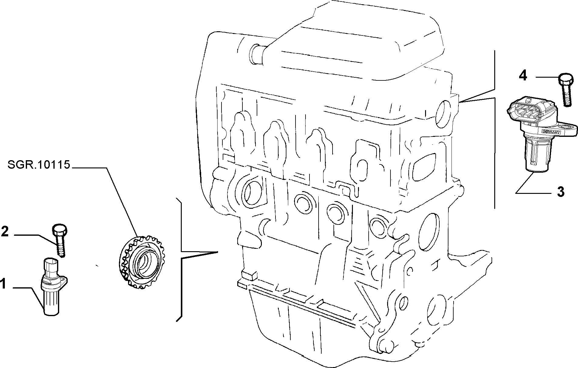 FERRARI 552 2970 0 - Αισθητήρας , ταχύτητα / αριθμός στροφών spanosparts.gr