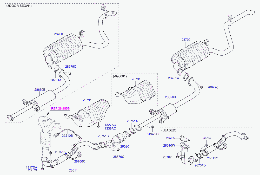 Hyundai 39210-23950 - Αισθητήρας λάμδα spanosparts.gr