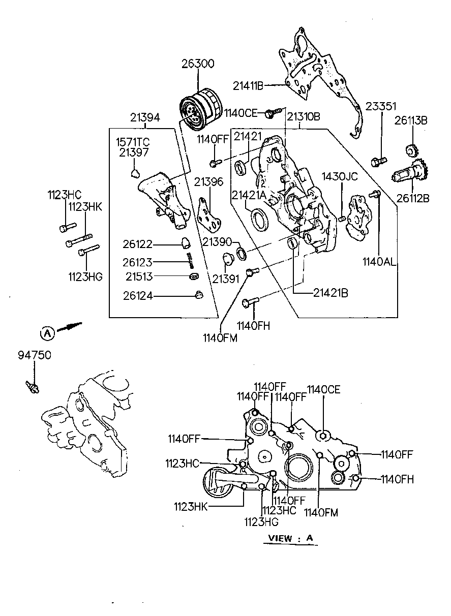 Hyundai 94750-21030 - Αισθητήρας, πίεση λαδιού spanosparts.gr