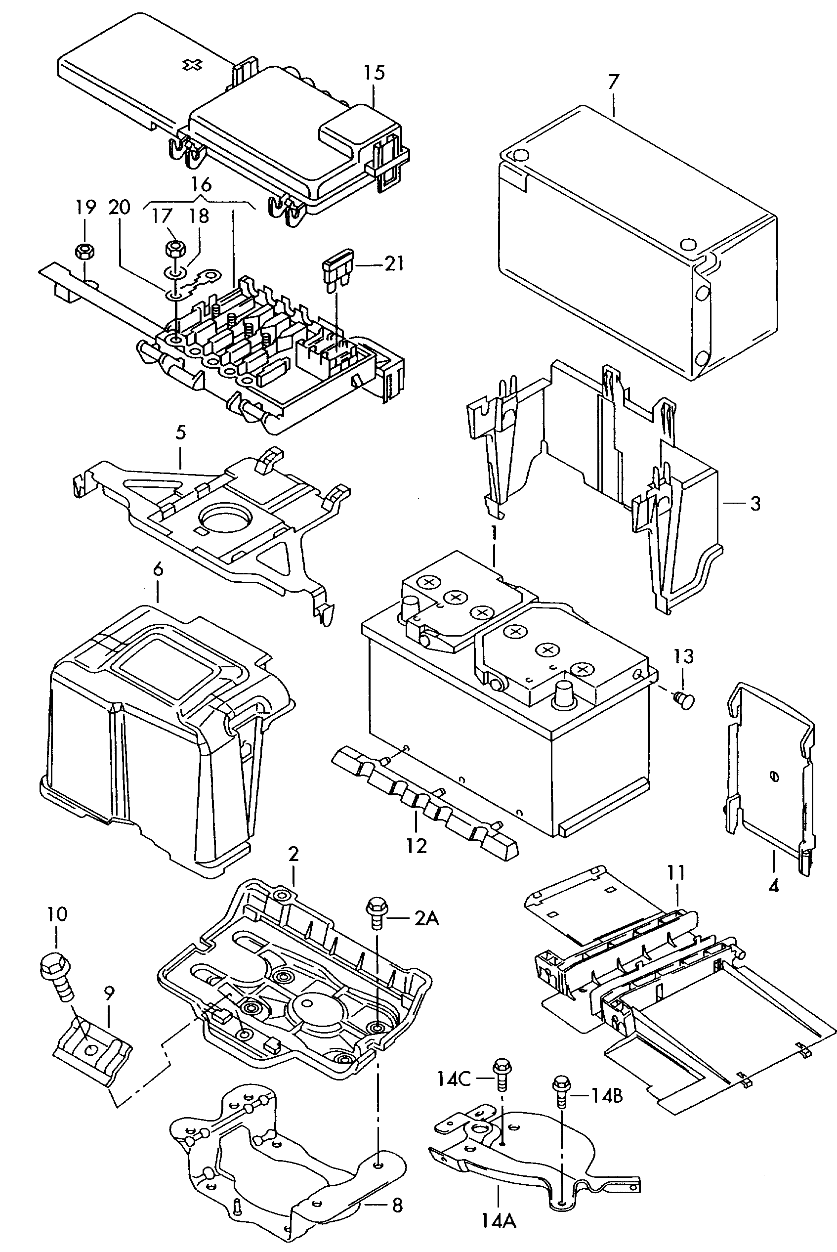 ÖAF JZW 915 105 C - Μπαταρία εκκίνησης spanosparts.gr