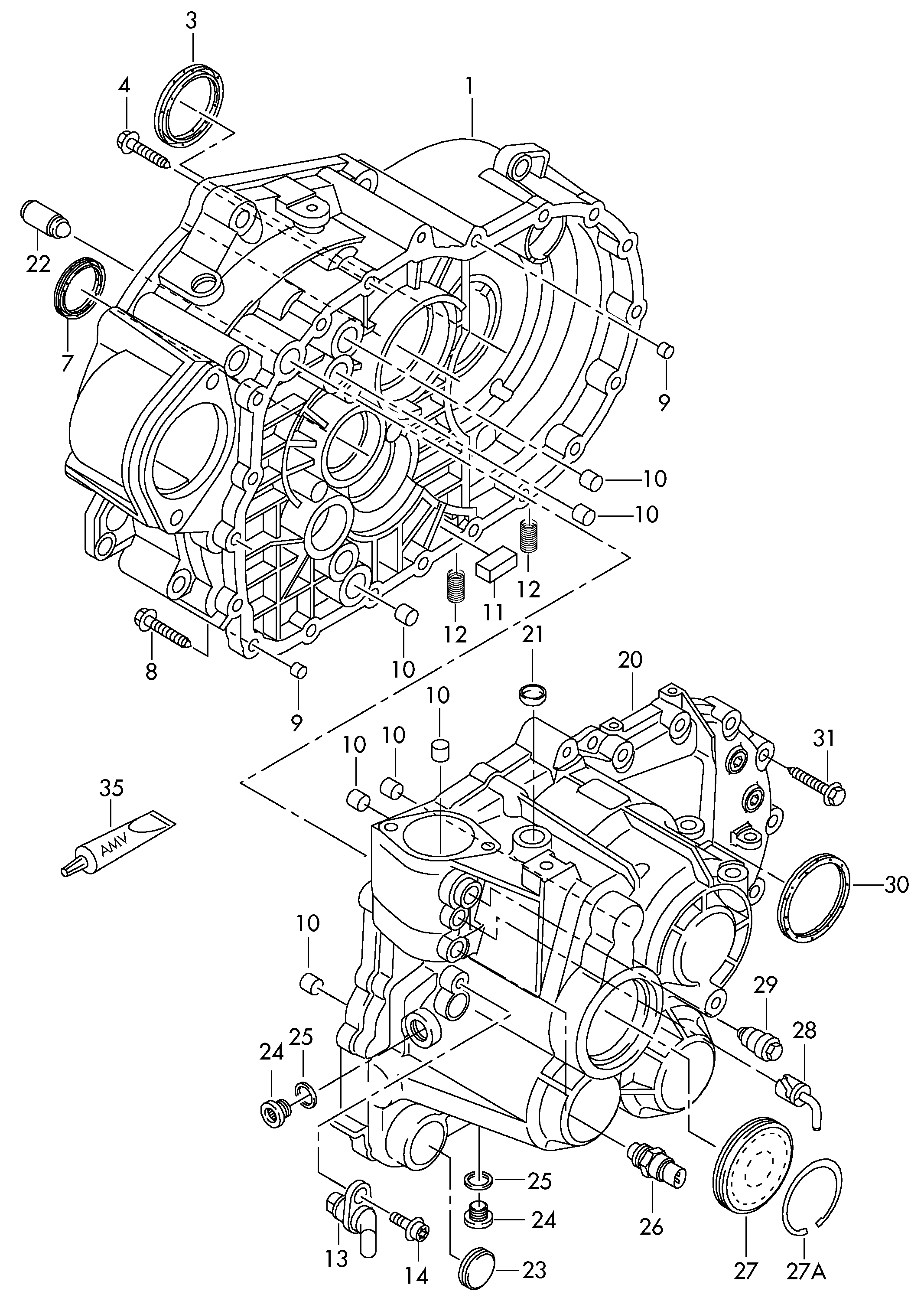 VW 02T 906 207 A - Αισθητήρας, στοιχείο ενεργοποίησης spanosparts.gr