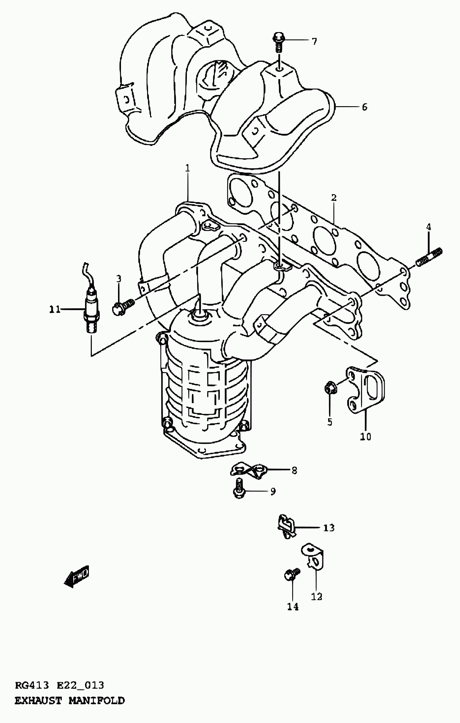 Suzuki 18213-80G00 - Αισθητήρας λάμδα spanosparts.gr