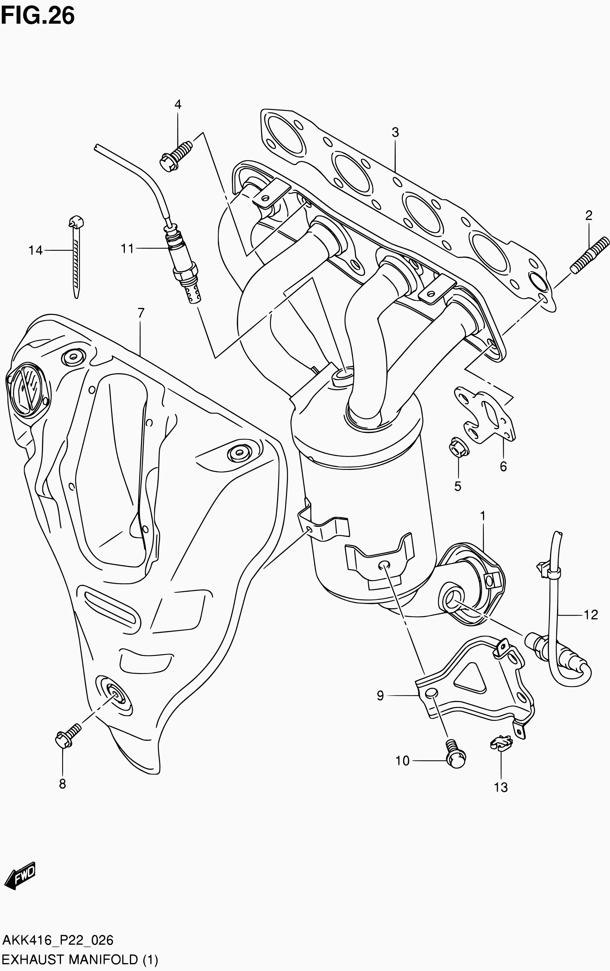 Suzuki 18213 61M00 - Αισθητήρας λάμδα spanosparts.gr