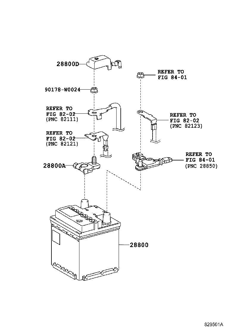 TOYOTA 288000Q021 - Μπαταρία εκκίνησης spanosparts.gr