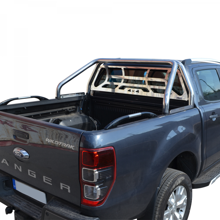 ROLL-BAR ΜΕ ΑΨΙΔΑ RB 407+APS 96 FORD RANGER T6 2012+ , T7 2017+ & T8 2020+