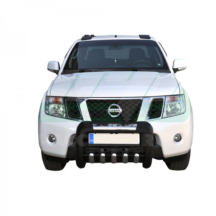 ΕΜΠΡΟΣΘΙΟΣ ΠΡΟΦΥΛΑΚΤΗΡΑΣ ΜΕ ΠΟΔΙΑ (BULL-BAR) PRE 114BL NISSAN NAVARA D40 2006+