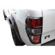 ΟΠΙΣΘΙΕΣ ΓΡΙΛΙΕΣ ΦΑΝΑΡΙΩΝ ΣΕ ΜΑΤ ΜΑΥΡΟ GR104 BL FORD RANGER T6 2012+ , T7 2017+& T8 2020+