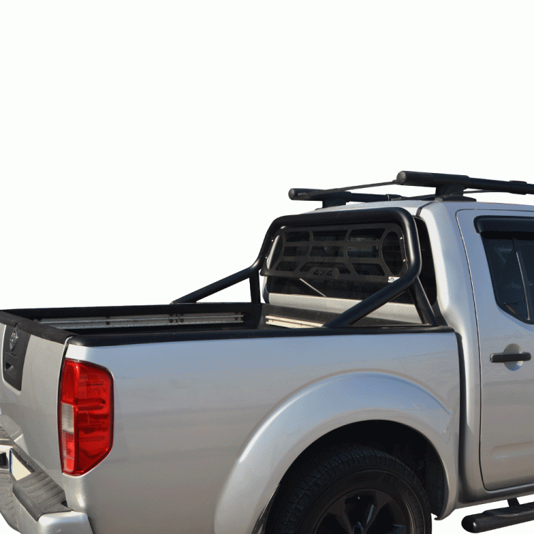 ROLL-BAR ΕΡΓΟΣΤΑΣΙΑΚΟΥ ΤΥΠΟΥ ΜΕ ΑΨΙΔΑ RB 416BL+APS 96BL NISSAN NAVARA D40 2006+