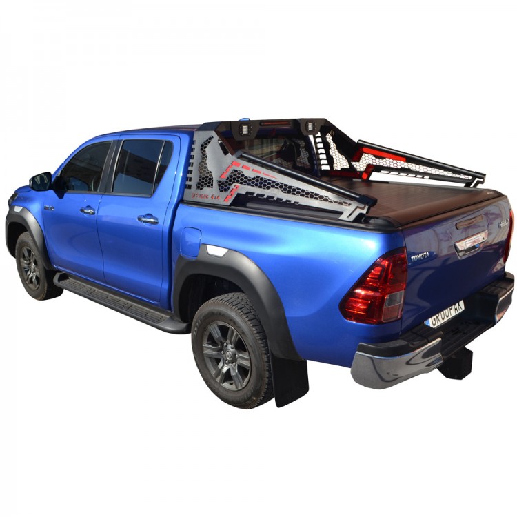 SMART ΡΟΛΟ ΑΛΟΥΜΙΝΙΟΥ ΗΛΕΚΤΡΙΚΟ ΜΕ FORMULA STYLE ROLL-BAR SMART 2-7000 E-ROLL+RB 450 TOYOTA HILUX REVO 2016+ & HILUX 2021+