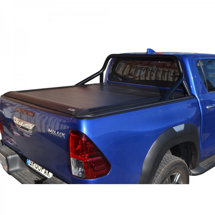 ROLL-BAR ΕΡΓΟΣΤΑΣΙΑΚΟΥ ΤΥΠΟΥ RB 416BL TOYOTA HILUX REVO 2016+&HILUX 2021+