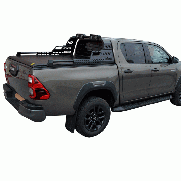 SMART ΡΟΛΟ ΑΛΟΥΜΙΝΙΟΥ ΗΛΕΚΤΡΙΚΟ ΜΕ PREMIUM LED ROLL-BAR SMART 2-7000 E-ROLL+RB 430LED TOYOTA HILUX REVO 2016+ & HILUX 2021+