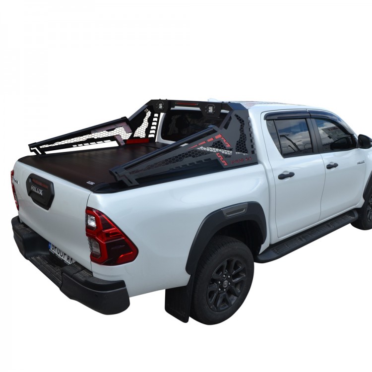 SMART ΡΟΛΟ ΑΛΟΥΜΙΝΙΟΥ ΗΛΕΚΤΡΙΚΟ ΜΕ FORMULA STYLE ROLL-BAR SMART 2-7000 E-ROLL+RB 450 TOYOTA HILUX REVO 2016+ & HILUX 2021+