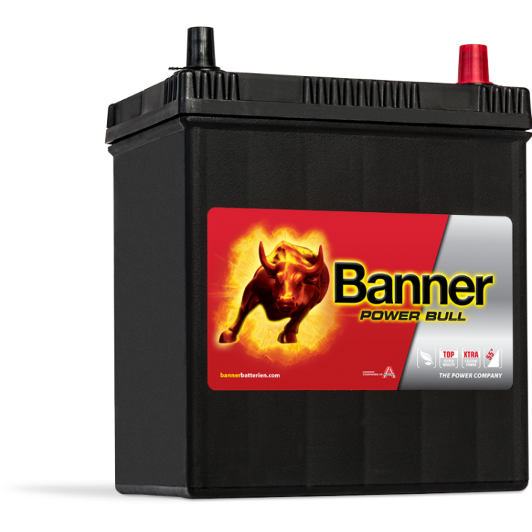 Μπαταρία Banner P4026 POWER BULL | 40AH / Volt:12 / EN:330 / Πολικότητα: Δεξιά το +
