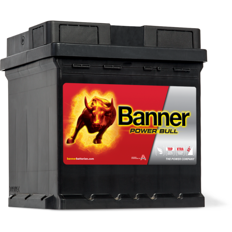 Μπαταρία Banner P4208 POWER BULL | 42AH / Volt:12 / EN:390 / Πολικότητα: Δεξιά το +