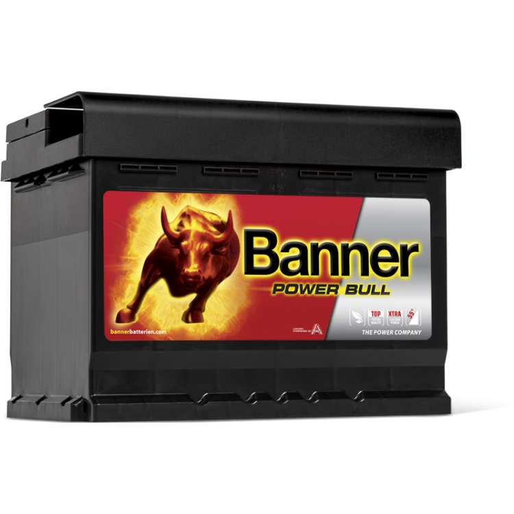 Μπαταρία Banner P6009 POWER BULL | 60AH / Volt:12 / EN:540 / Πολικότητα: Δεξιά το +