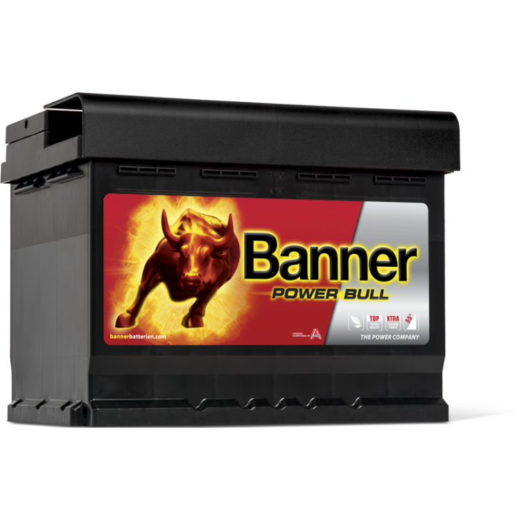 Μπαταρία Banner P6219 POWER BULL | 62AH / Volt:12 / EN:550 / Πολικότητα: Δεξιά το +