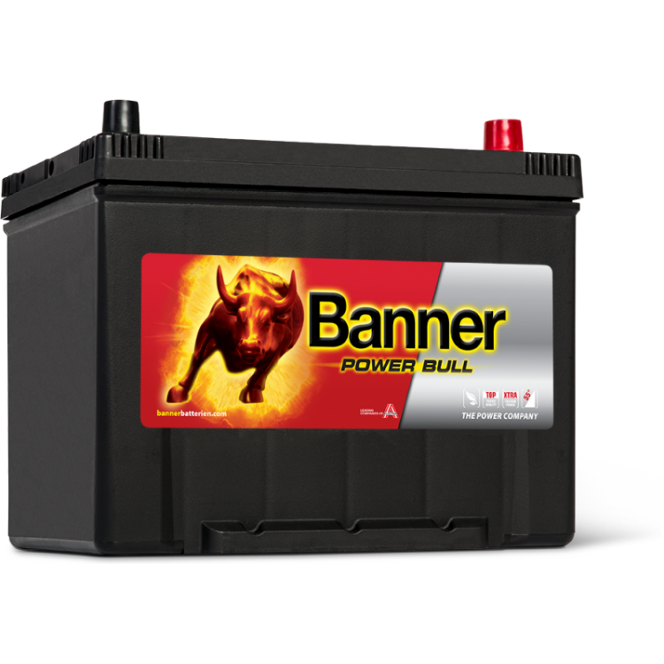 Μπαταρία Banner P8009 POWER BULL | 80AH / Volt:12 / EN:640 / Πολικότητα: Δεξιά το +