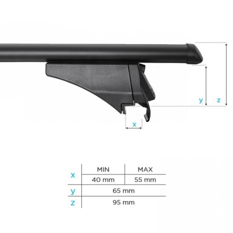 MENABO ΜΠΑΡΕΣ ΟΡΟΦΗΣ ΑΛΟΥΜΙΝΙΟΥ TIGER XL Black 131.5 cm ΣΕ ΜΑΥΡΟ ΧΡΩΜΑ ΓΙΑ Audi Q3 (FJ) 06/2025 > 5πορτο / SUV ΜΕ FLUSH RAILS - 2 ΤΕΜ. (8600/MB) MENABO ΜΠΑΡΕΣ ΟΡΟΦΗΣ ΑΛΟΥΜΙΝΙΟΥ TIGER XL Black 131.5 cm ΣΕ ΜΑΥΡΟ ΧΡΩΜΑ ΓΙΑ Audi Q3 (FJ) 06/2025 > 5πορτο / SUV ΜΕ FLUSH RAILS - 2 ΤΕΜ. (8600/MB)