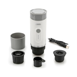Lampa – Φορητή Μηχανή Espresso 15 Bar Cafyn Flow USB-C για Κάψουλες Νεσπρέσο & Αλεσμένο Καφέ, απολαύστε αυθεντικό καφέ παντού – 1 Τεμ. (L.9713.8)