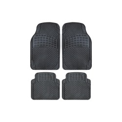 Oto Top - Σετ Πατάκια Αυτοκινήτου Universal  από Μαλακό PVC STRATOS EVO – Αντιολισθητικά - 4τμχ. (0007846OT150/OTO)