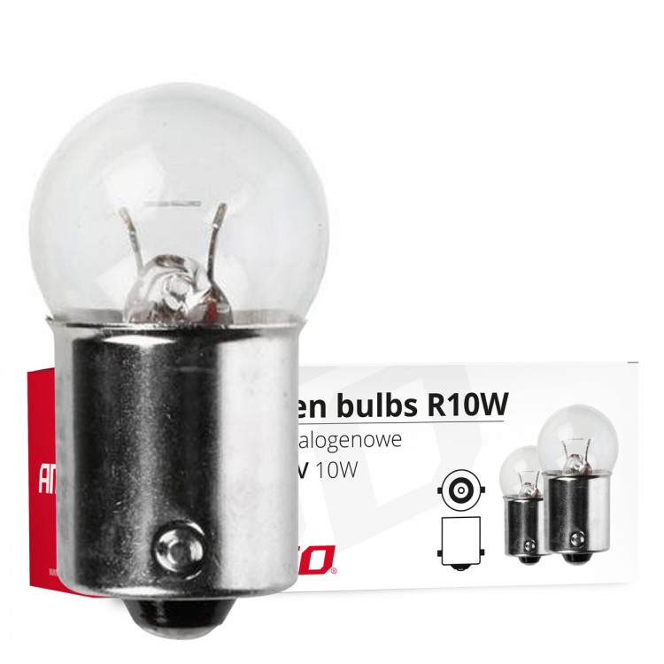 R10W 24V 10W BA15s (ΦΟΥΝΤΟΥΚΙ) ΑΛΟΓΟΝΟΥ AMIO - 10 ΤΕΜ. R10W 24V 10W BA15s (ΦΟΥΝΤΟΥΚΙ) ΑΛΟΓΟΝΟΥ AMIO - 10 ΤΕΜ.