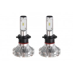 Amio - Λαμπτήρες SX SERIES τύπου H7 τάση λειτουργίας 6/12V απόδοσης 40W 6000K 3200lm με ενσωματωμένη ψύκτρα για Επιβατικά Αυτοκίνητα και Μοτοσυκλέτες - 2 τεμ. (01063/AM)