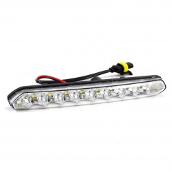 Amio - Φώτα Ημέρας DRL Τάση Λειτουργίας 12/24V Απόδοση 7W 20 LED 0.35W Ανά LED Διαστάσεις 190x20x40mm για Αυτοκίνητο – 2 τεμ. (01266/AM)