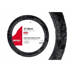 Amio - Κάλυμμα Τιμονιού 37/39cm Γκρι Σκούρο Σειρά SWC-02 για Προστασία και Άνεση στην Οδήγηση - 1 τεμ. (01357/AM) Amio - Κάλυμμα Τιμονιού 37/39cm Γκρι Σκούρο Σειρά SWC-02 για Προστασία και Άνεση στην Οδήγηση - 1 τεμ. (01357/AM)