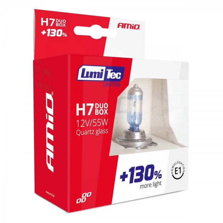 H7 12V 55W P14,5s LUMITEC LIMITED +130% UP TO 40m AMIO - 2 ΤΕΜ. H7 12V 55W P14,5s LUMITEC LIMITED +130% UP TO 40m AMIO - 2 ΤΕΜ.