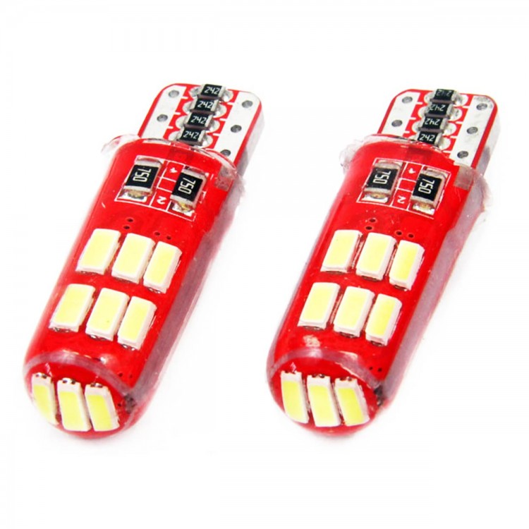 T10 W5W 12V W2,1x9,5d ΛΕΥΚΟ 5.600K 15SMDx4014 LED ΣΙΛΙΚΟΝΗΣ (ΚΑΡΦΩΤΟ - CAN-BUS) 2ΤΕΜ. T10 W5W 12V W2,1x9,5d ΛΕΥΚΟ 5.600K 15SMDx4014 LED ΣΙΛΙΚΟΝΗΣ (ΚΑΡΦΩΤΟ - CAN-BUS) 2ΤΕΜ.