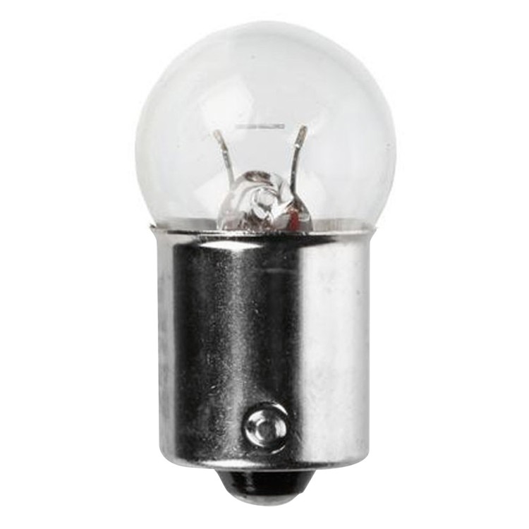 Amio – Λαμπτήρες Αλογόνου R10W BA15s 12V 10W (Φουντούκι) για Φώτα Θέσης Στοπ Φλας και Πινακίδας Αυτοκινήτου – Κουτί 10 Τεμ. (01487/AM)