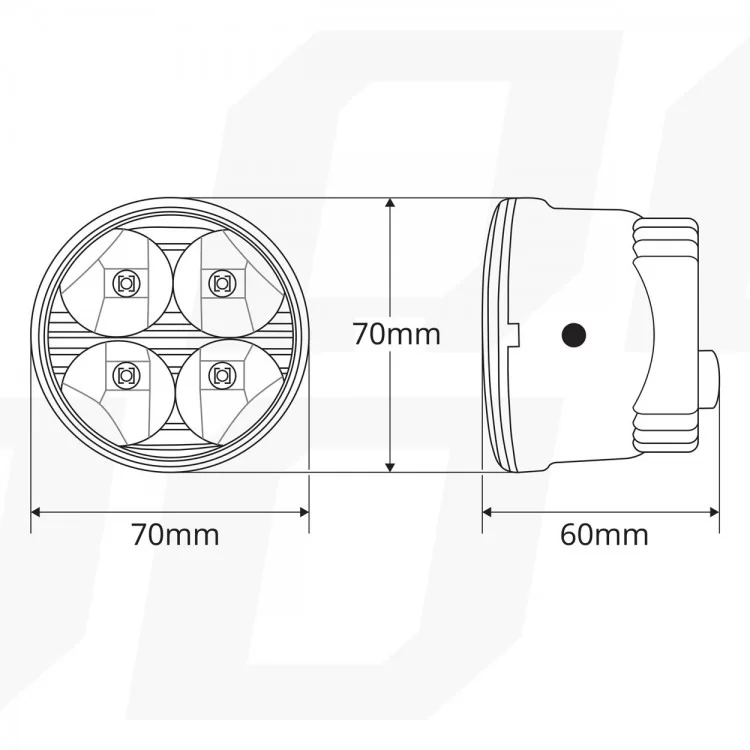 ΦΩΤΑ ΗΜΕΡΑΣ DRL 12/24V 11,16W 8xSMD LED 800lm DRL 510HP ΣΤΡΟΓΓΥΛΟΙ 70mm 2ΤΕΜ ΦΩΤΑ ΗΜΕΡΑΣ DRL 12/24V 11,16W 8xSMD LED 800lm DRL 510HP ΣΤΡΟΓΓΥΛΟΙ 70mm 2ΤΕΜ