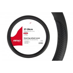 Amio - Κάλυμμα Τιμονιού 37-39cm SWC-17 Μαύρο/Carbon - Άνεση Οδήγησης & Βελτιωμένος Έλεγχος - 1 Τεμ (01694/AM) Amio - Κάλυμμα Τιμονιού 37-39cm SWC-17 Μαύρο/Carbon - Άνεση Οδήγησης & Βελτιωμένος Έλεγχος - 1 Τεμ (01694/AM)