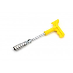 Amio - Μπουζόκλειδο T-Handle 16mm για Εύκολο Λύσιμο και Σφίξιμο Μπουζί με Σταθερό Κράτημα και Άνετη Χρήση - 1 Τεμ. (01719/AM)