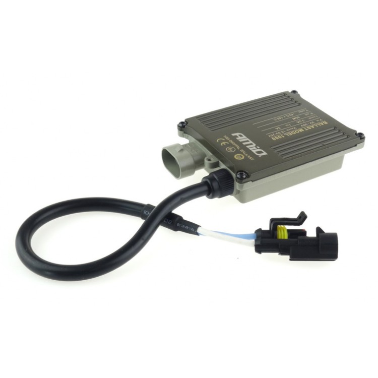 Amio - Kit Xenon Bi-Xenon H4-3 6000K 35W CANBUS 12/24V για ισχυρό φωτισμό δρόμου και καθαρή δέσμη χωρίς σφάλματα στο καντράν - 1 Σετ (01792/AM)