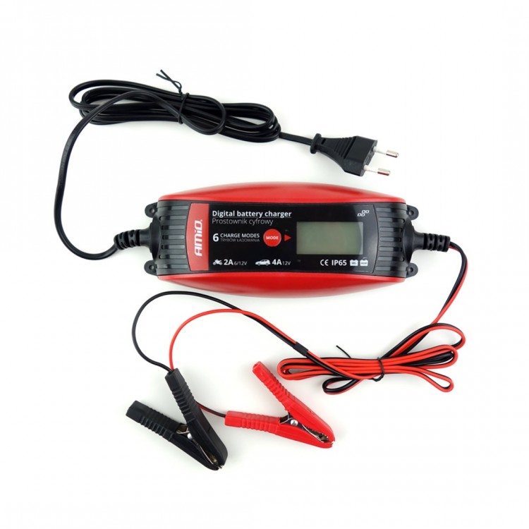 ΦΟΡΤΙΣΤΗΣ ΜΠΑΤΑΡΙΑΣ 2A/4A LCD 6/12V 1.2-120Ah AMiO - 1 ΤΕΜ. ΦΟΡΤΙΣΤΗΣ ΜΠΑΤΑΡΙΑΣ 2A/4A LCD 6/12V 1.2-120Ah AMiO - 1 ΤΕΜ.
