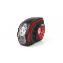 Amio - ΚΟΜΠΡΕΣΕΡ ΑΕΡΑ ΕΛΑΣΤΙΚΩΝ 12V 100psi 7bar ΜΕ ΦΙΣ ΑΝΑΠΤΗΡΑ & LED ΦΑΚΟ - 1 τεμ. (02182/AM)