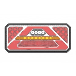 Amio - ΦΑΝΑΡΙ ΠΙΣΙΝΟ ΔΕΞΙ RCL-02-R 10-30V LED 236x104x40mm ΜΕ ΚΑΛΩΔΙΟ 1ΤΕΜ (02365/AM)