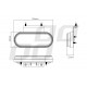 ΦΩΣ ΟΓΚΟΥ ΦΟΡΤΗΓΟΥ LED ΠΟΡΤΟΚΑΛΙ ΟΒΑΛ 10-30V 124x49x22mm ΑΔΙΑΒΡΟΧΟ OM-01-O AMIO 1ΤΕΜ. ΦΩΣ ΟΓΚΟΥ ΦΟΡΤΗΓΟΥ LED ΠΟΡΤΟΚΑΛΙ ΟΒΑΛ 10-30V 124x49x22mm ΑΔΙΑΒΡΟΧΟ OM-01-O AMIO 1ΤΕΜ.