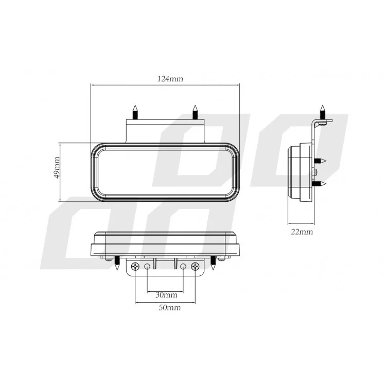 ΦΩΣ ΟΓΚΟΥ ΦΟΡΤΗΓΟΥ LED ΠΟΡΤΟΚΑΛΙ 10-30V 124x49x22mm ΑΔΙΑΒΡΟΧΟ OM-02-O AMIO 1ΤΕΜ. ΦΩΣ ΟΓΚΟΥ ΦΟΡΤΗΓΟΥ LED ΠΟΡΤΟΚΑΛΙ 10-30V 124x49x22mm ΑΔΙΑΒΡΟΧΟ OM-02-O AMIO 1ΤΕΜ.