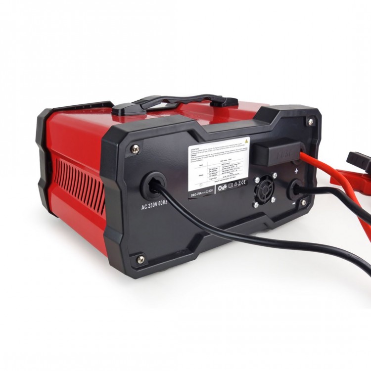 ΕΚΚΙΝΗΤΗΣ/ΦΟΡΤΙΣΤΗΣ ΜΠΑΤΑΡΙΑΣ 12/24V 12A (75Α START ENGINE) ΜΕ TESTER ΚΑΙ ΠΡΟΣΤΑΣΙΑ ΥΠΕΡΦΟΡΤΩΣΗΣ  AMiO – 1 ΤΕΜ.