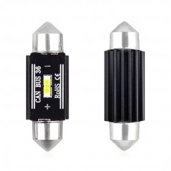 Amio - ΛΑΜΠΑΚΙΑ ΠΛΑΦΟΝΙΕΡΑΣ 36mm 12/24V 3,1W 5600K 1LED ULTRA BRIGHT CAN-BUS FESTOON (ΛΕΥΚΟ) - 2 ΤΕΜ. (02442/AM) Amio - ΛΑΜΠΑΚΙΑ ΠΛΑΦΟΝΙΕΡΑΣ 36mm 12/24V 3,1W 5600K 1LED ULTRA BRIGHT CAN-BUS FESTOON (ΛΕΥΚΟ) - 2 ΤΕΜ. (02442/AM)