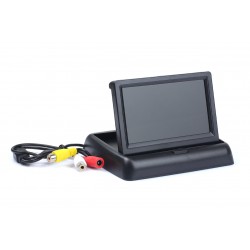 Amio - ΟΘΟΝΗ TFT LCD ΑΝΑΔΙΠΛΟΥΜΕΝΗ ΑΥΤΟΚΙΝΗΤΟΥ 4,3" - 12V - 1 τεμ. (02484/AM)