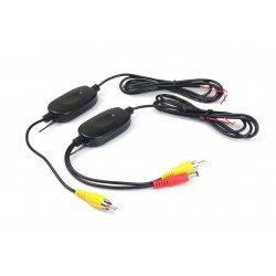 Amio - ΚΑΛΩΔΙΟ ΣΥΝΔΕΣΗΣ RCA ΜΕ ΠΟΜΠΟ & ΔΕΚΤΗ 12V 2.4Ghz (ΓΙΑ ΑΣΥΡΜΑΤΗ ΣΥΝΔΕΣΗ ΚΑΜΕΡΑΣ & ΟΘΟΝΗΣ) - 1 τεμ. (02486/AM)